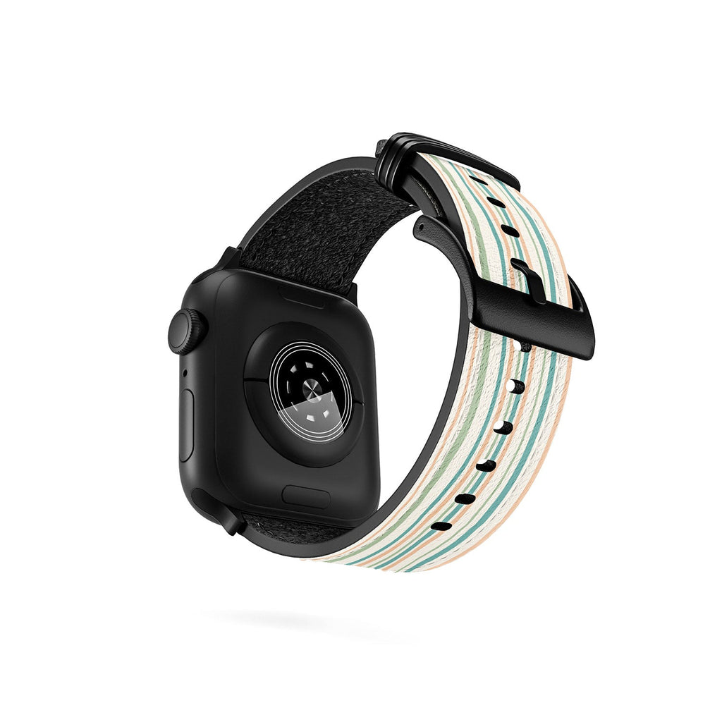 Colour Poems Classic Minimal Stripes II Apple Watch Band