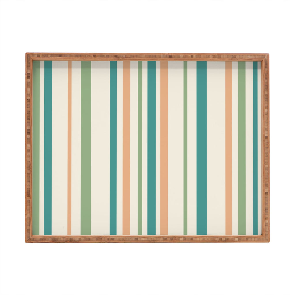 Colour Poems Classic Minimal Stripes II Rectangular Tray