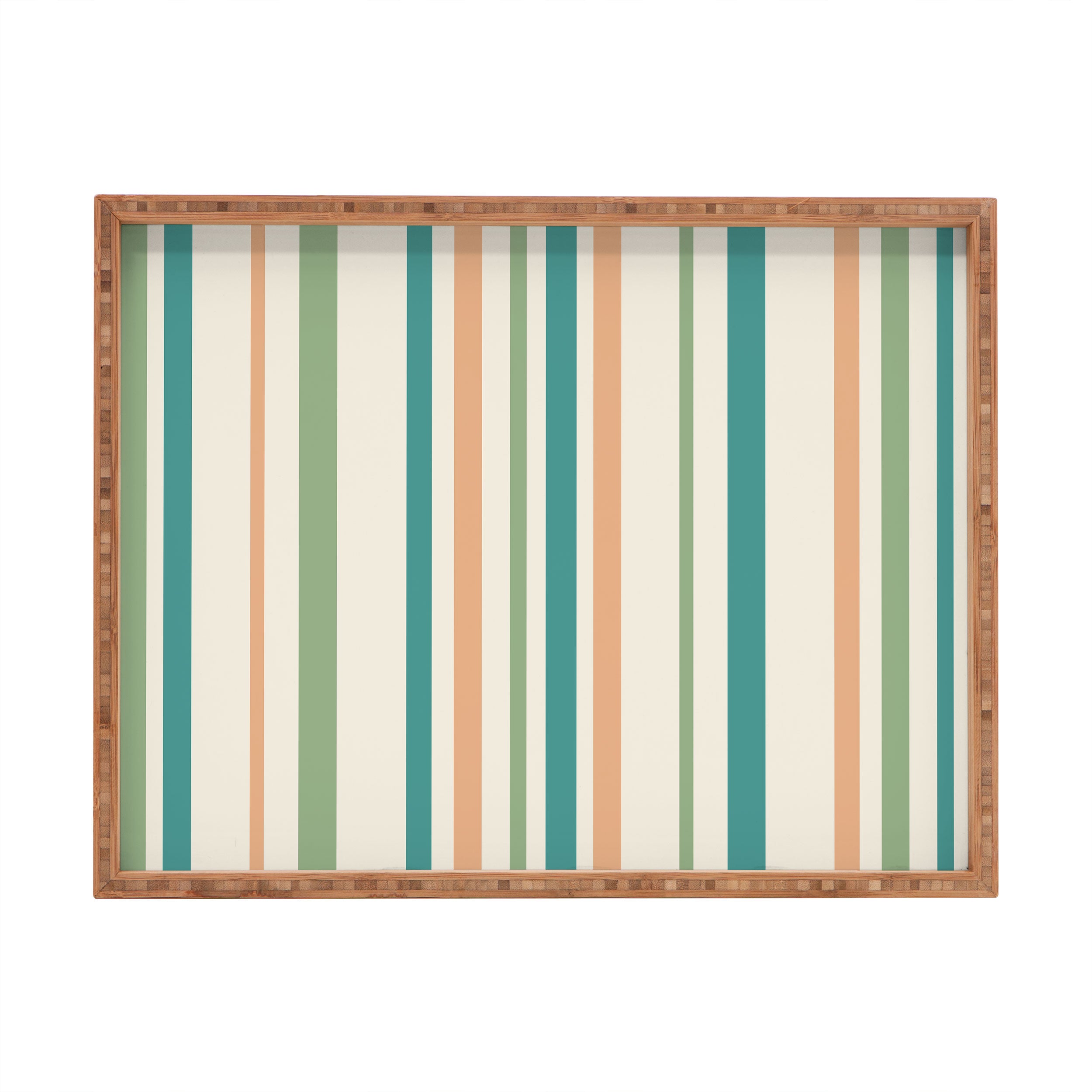 Colour Poems Classic Minimal Stripes II Rectangular Tray