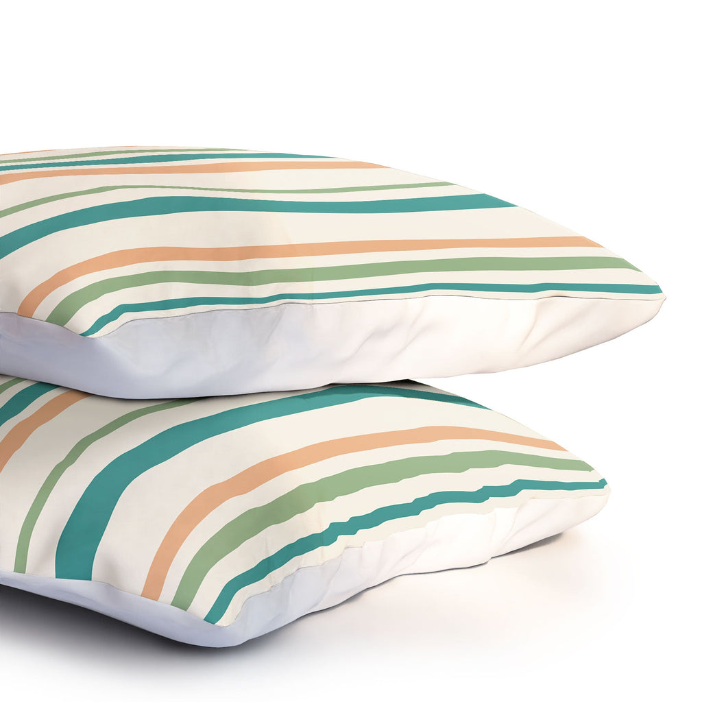 Colour Poems Classic Minimal Stripes II Pillow Shams