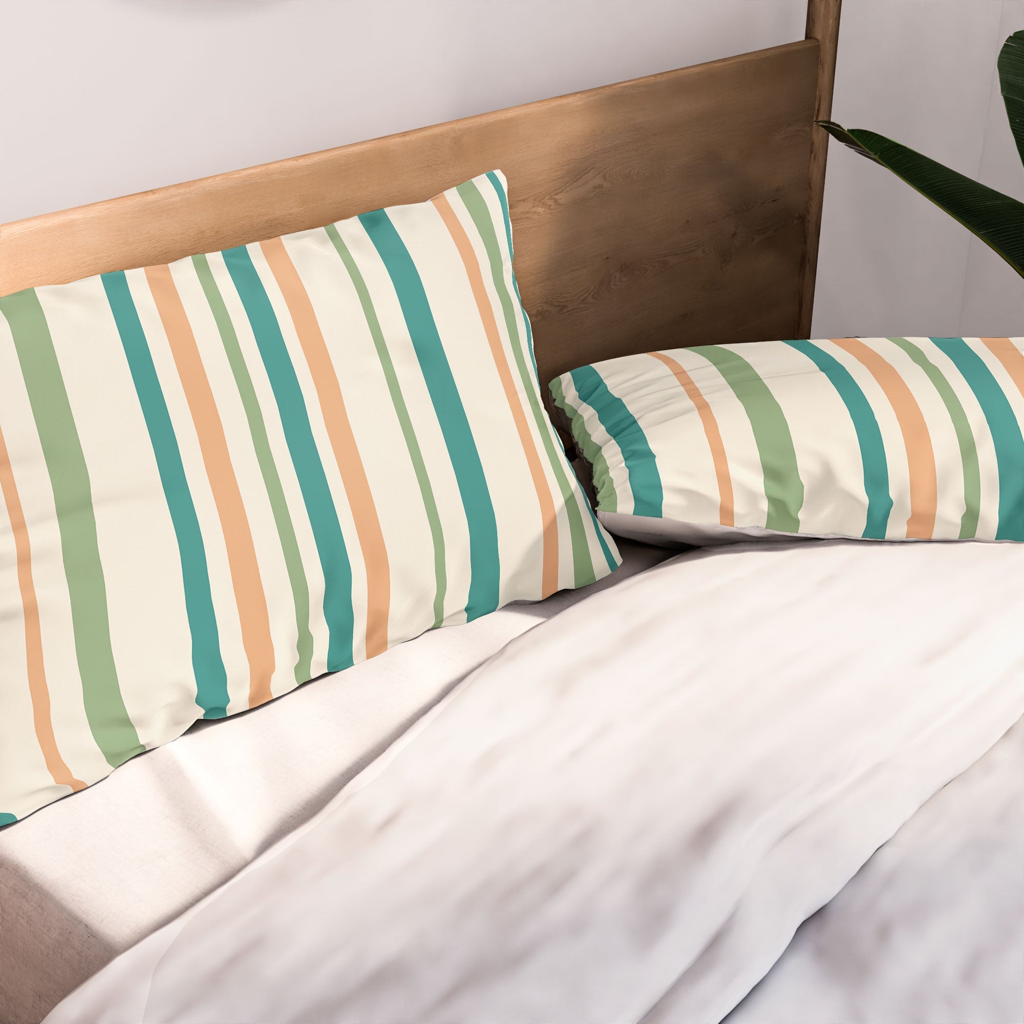 Colour Poems Classic Minimal Stripes II Pillow Shams