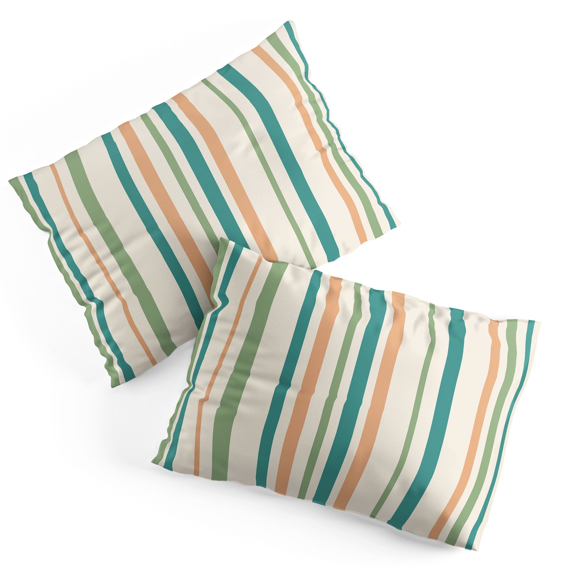 Colour Poems Classic Minimal Stripes II Pillow Shams