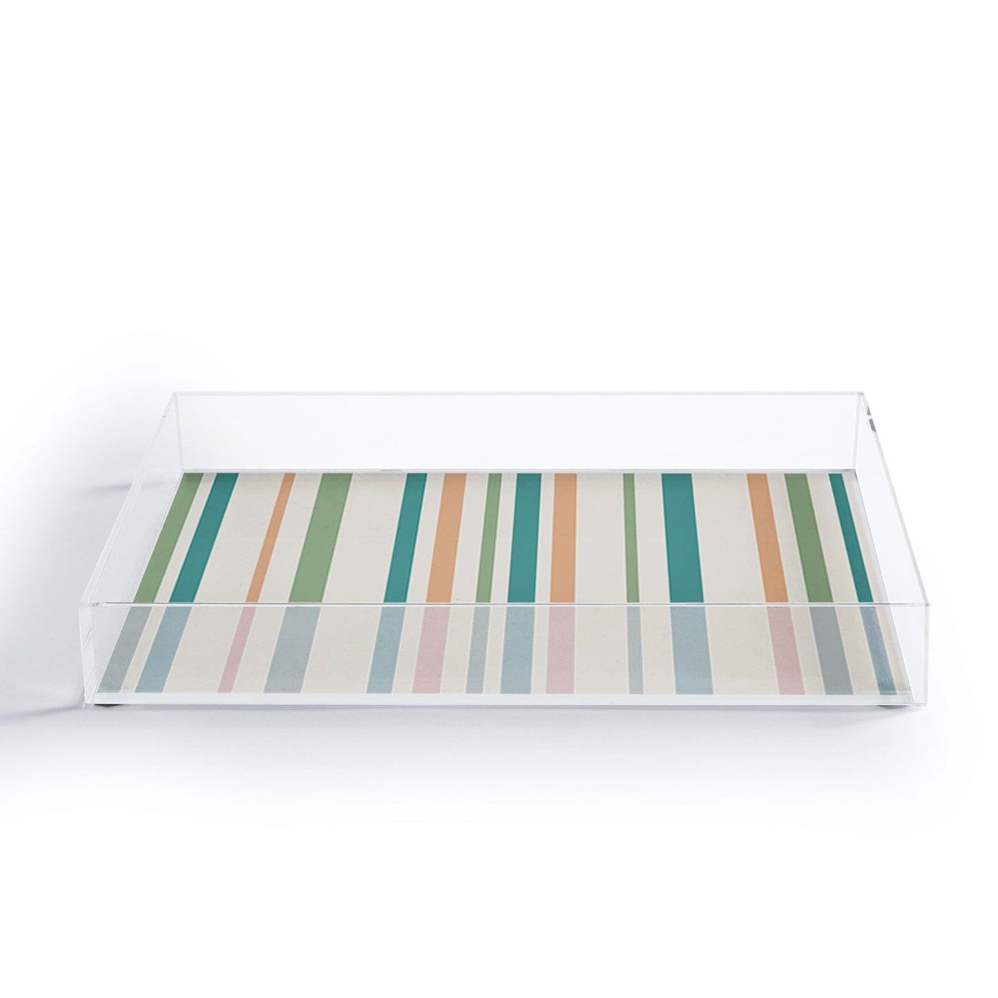 Colour Poems Classic Minimal Stripes II Acrylic Tray