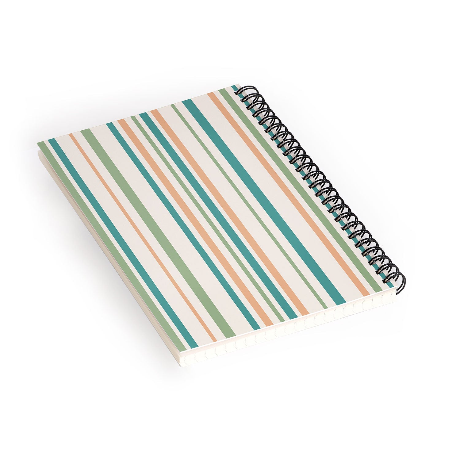 Colour Poems Classic Minimal Stripes II Spiral Notebook