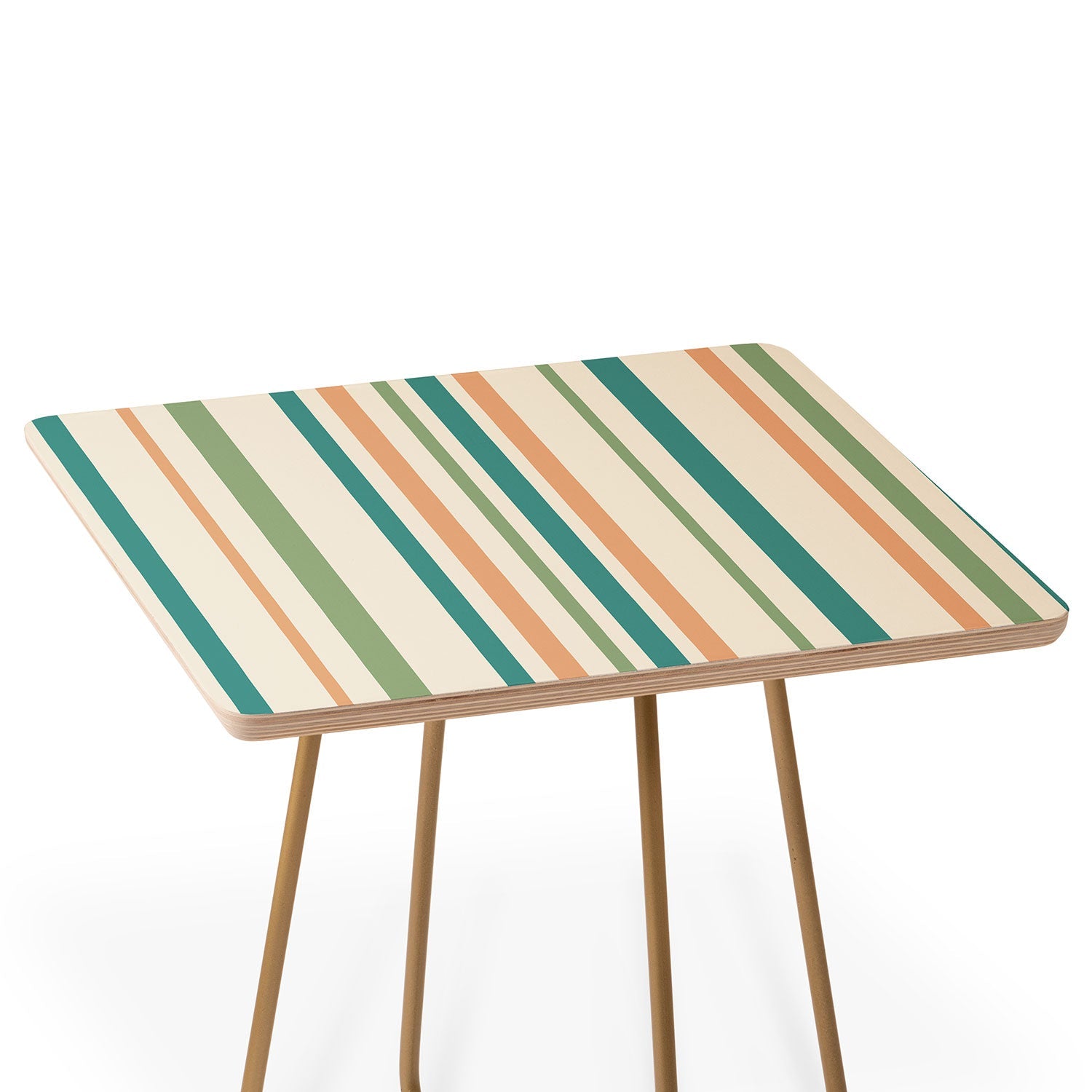 Colour Poems Classic Minimal Stripes II Side Table