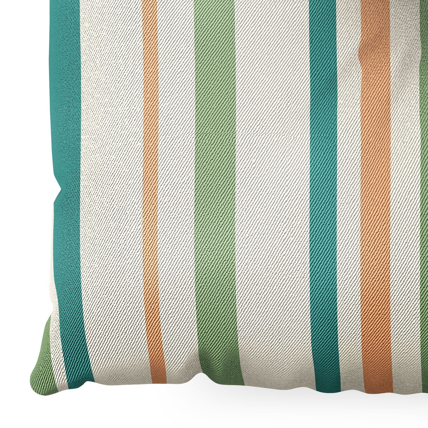 Colour Poems Classic Minimal Stripes II Floor Pillow Square