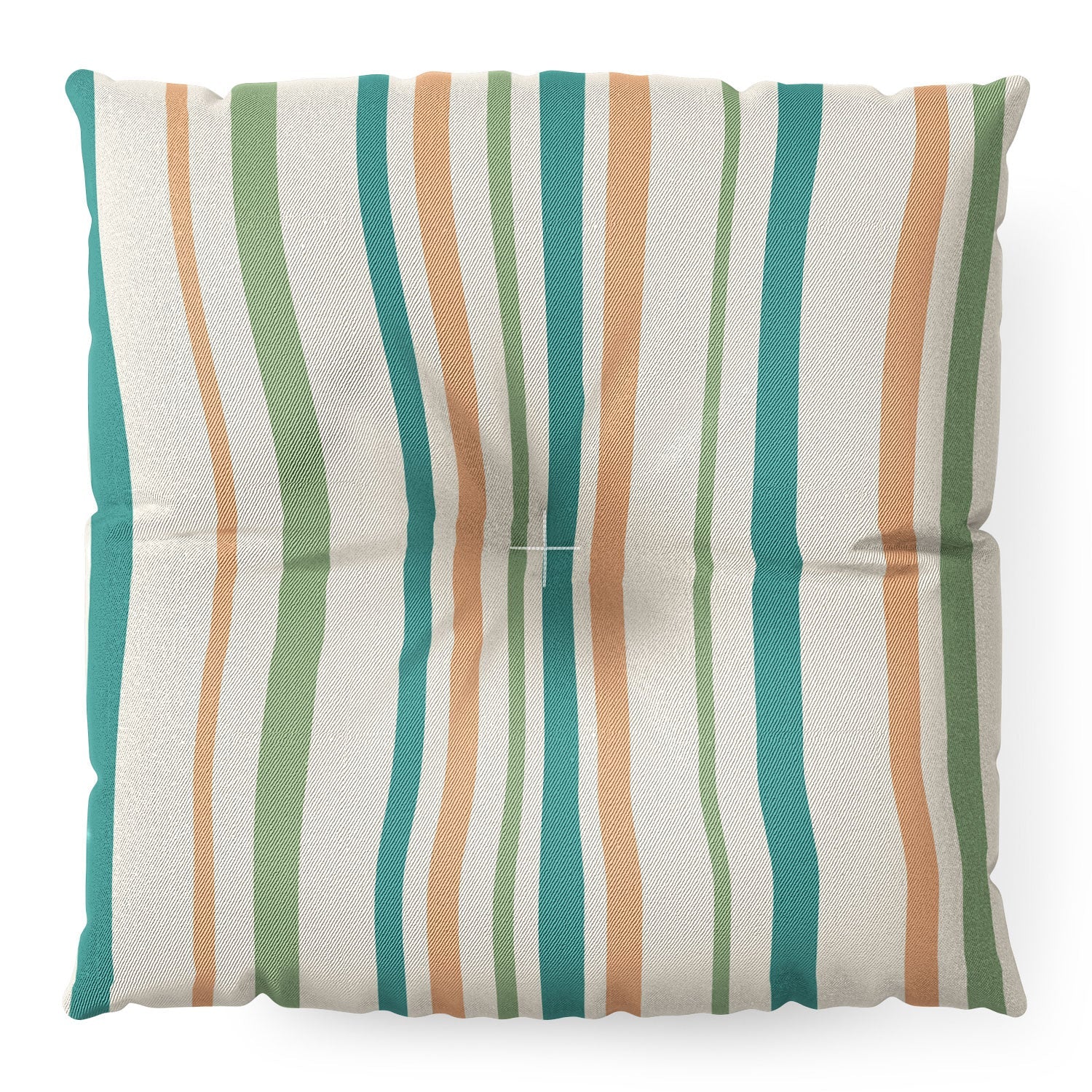 Colour Poems Classic Minimal Stripes II Floor Pillow Square