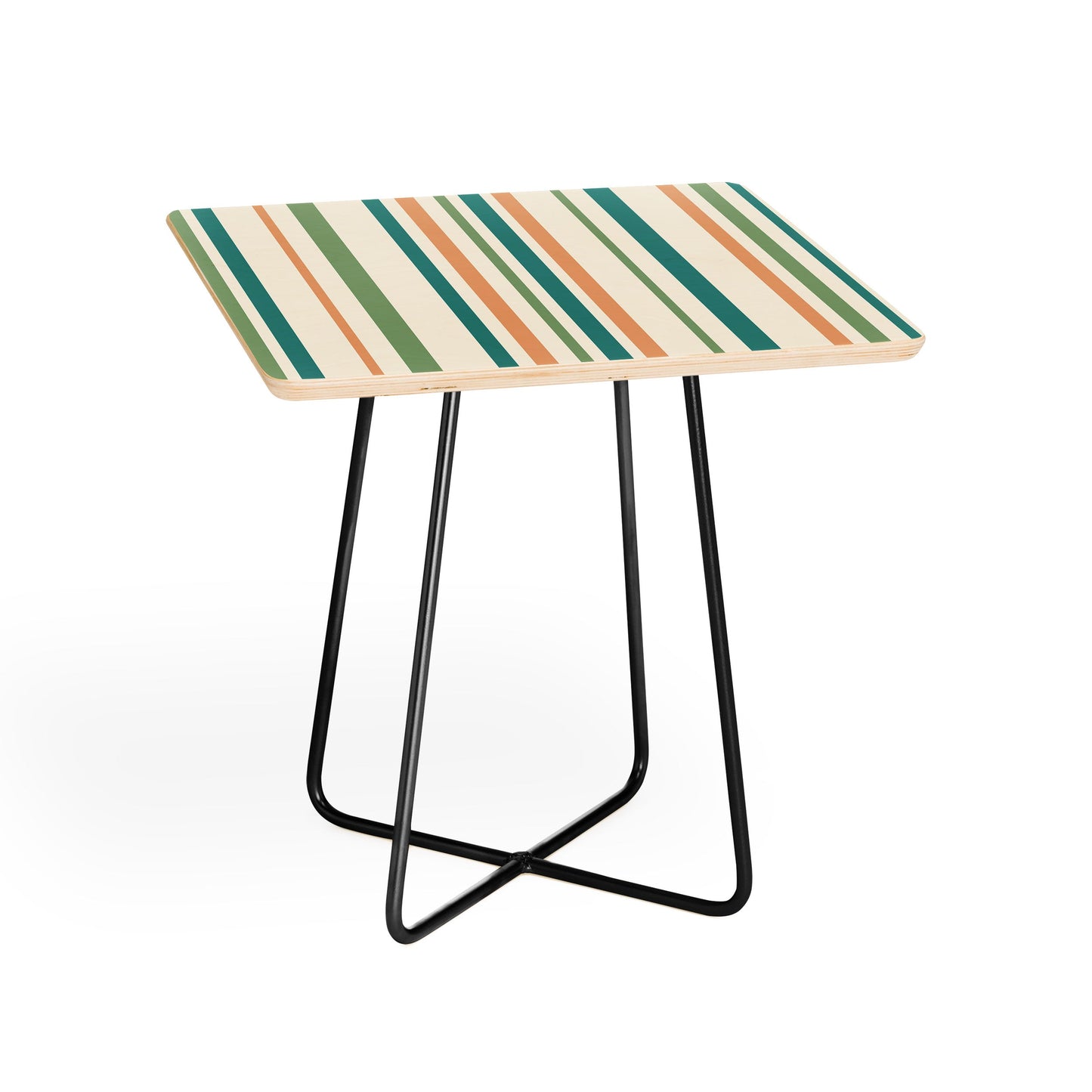 Colour Poems Classic Minimal Stripes II Side Table