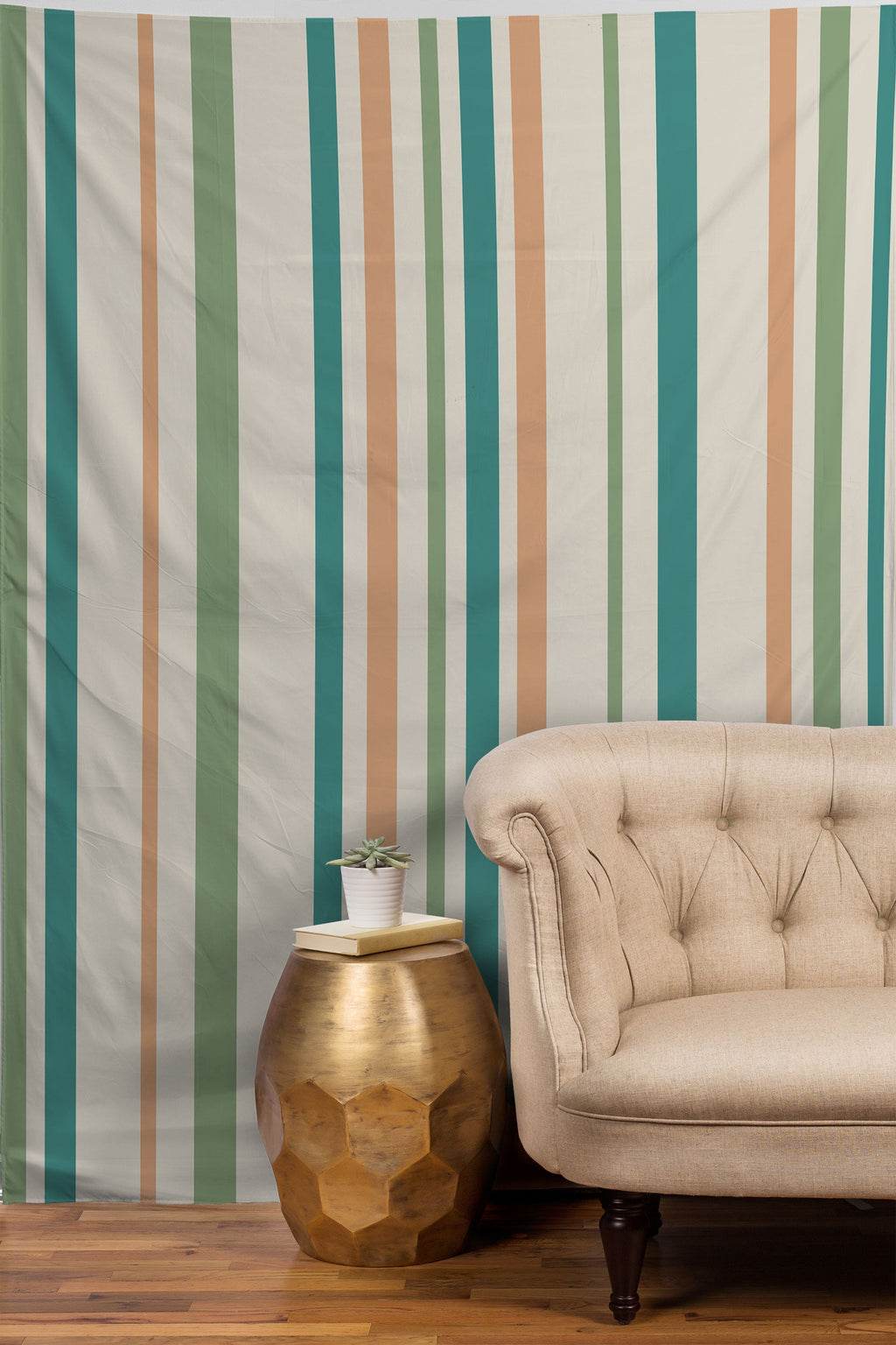 Colour Poems Classic Minimal Stripes II Tapestry