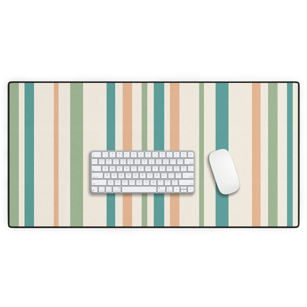 Colour Poems Classic Minimal Stripes II Desk Mat