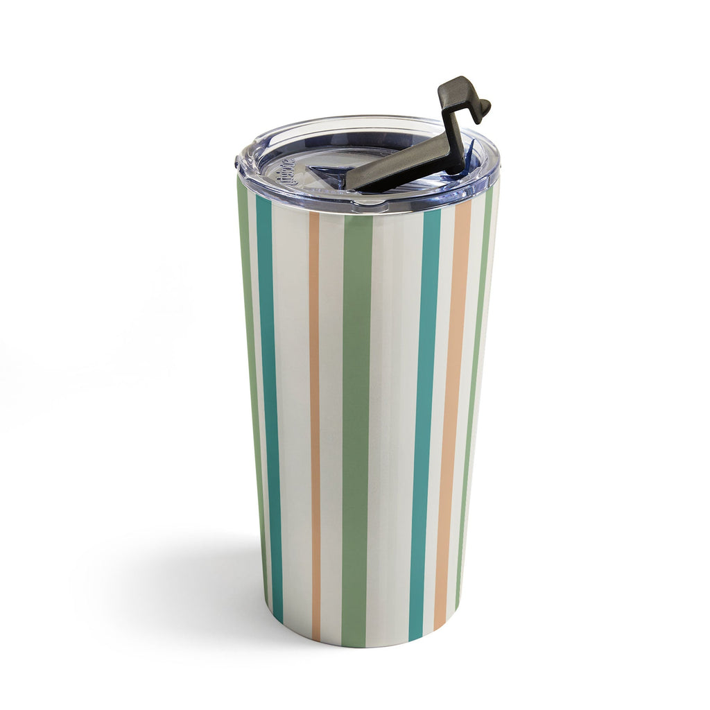 Colour Poems Classic Minimal Stripes II Travel Mug