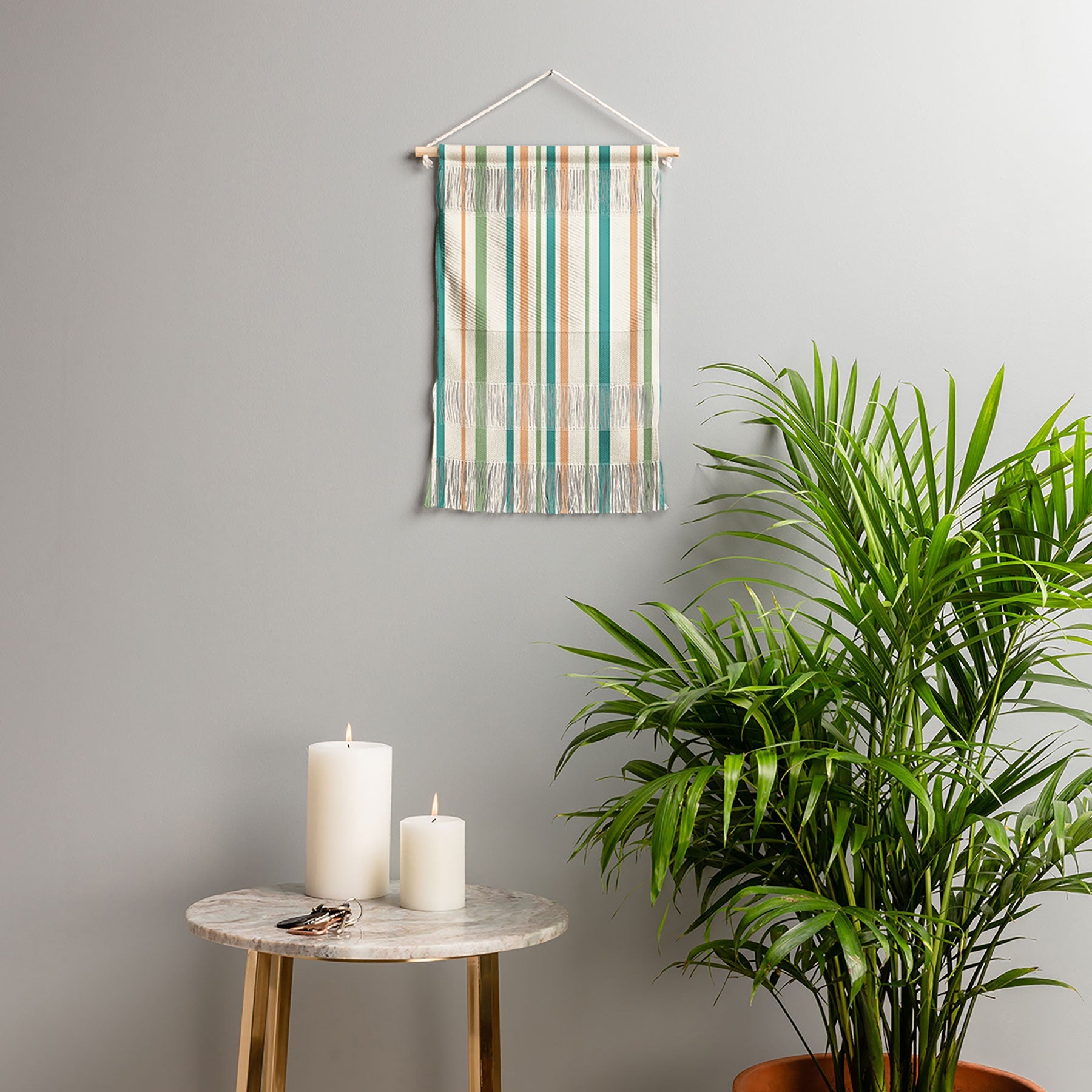 Colour Poems Classic Minimal Stripes II Wall Hanging Portrait