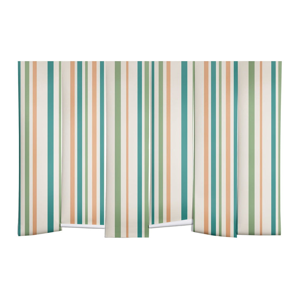 Colour Poems Classic Minimal Stripes II Wall Mural