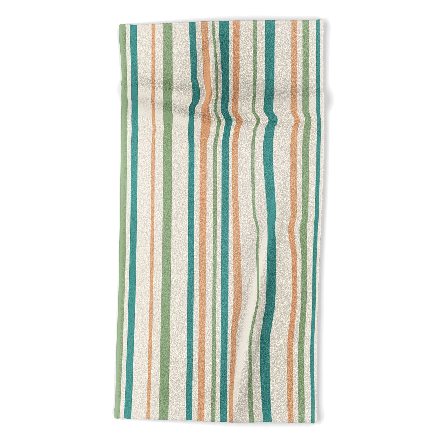 Colour Poems Classic Minimal Stripes II Beach Towel