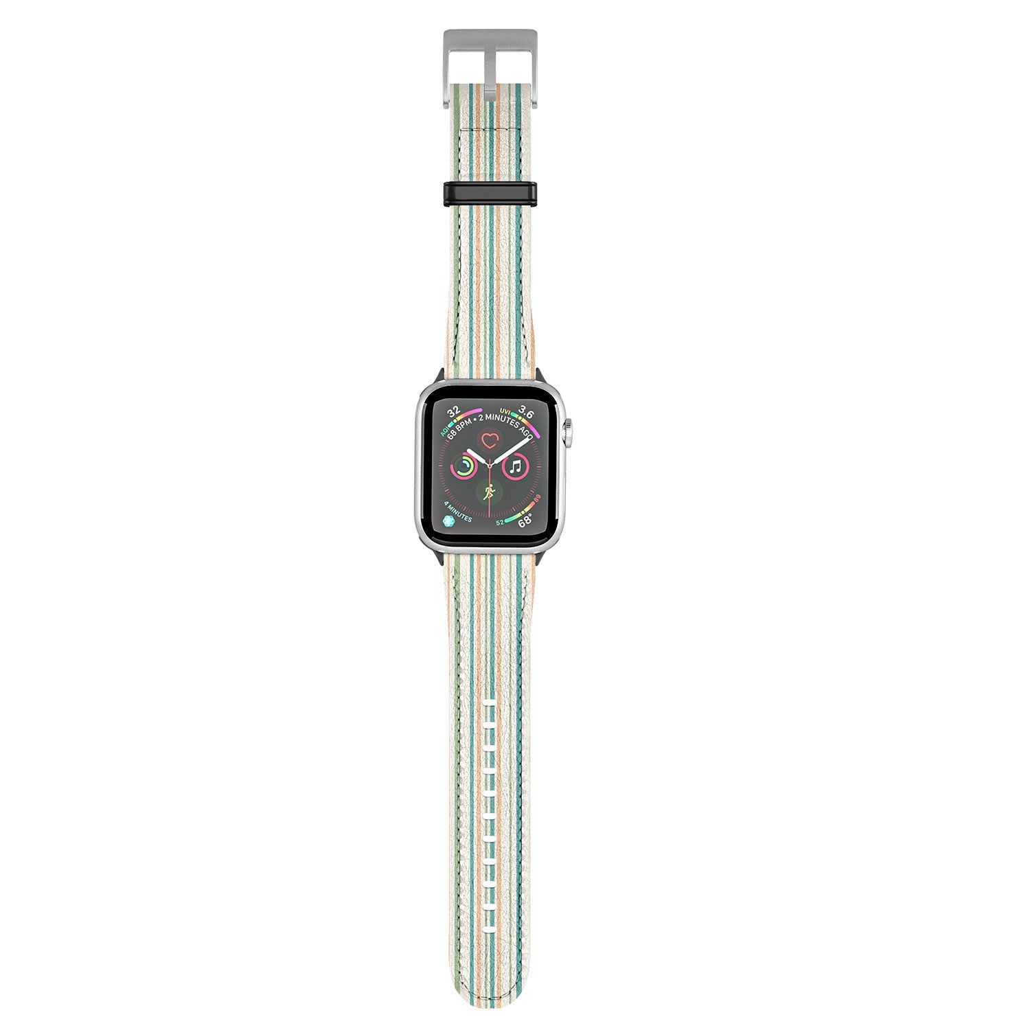 Colour Poems Classic Minimal Stripes II Apple Watch Band
