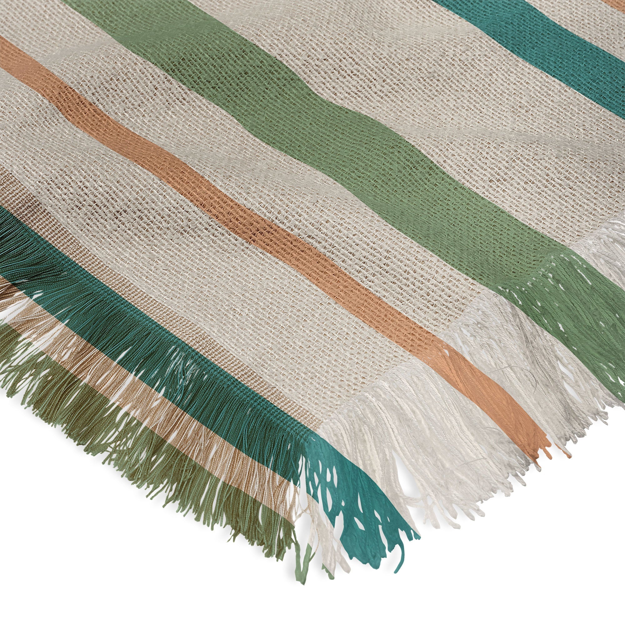 Colour Poems Classic Minimal Stripes II Throw Blanket