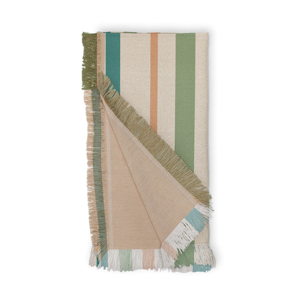 Colour Poems Classic Minimal Stripes II Throw Blanket
