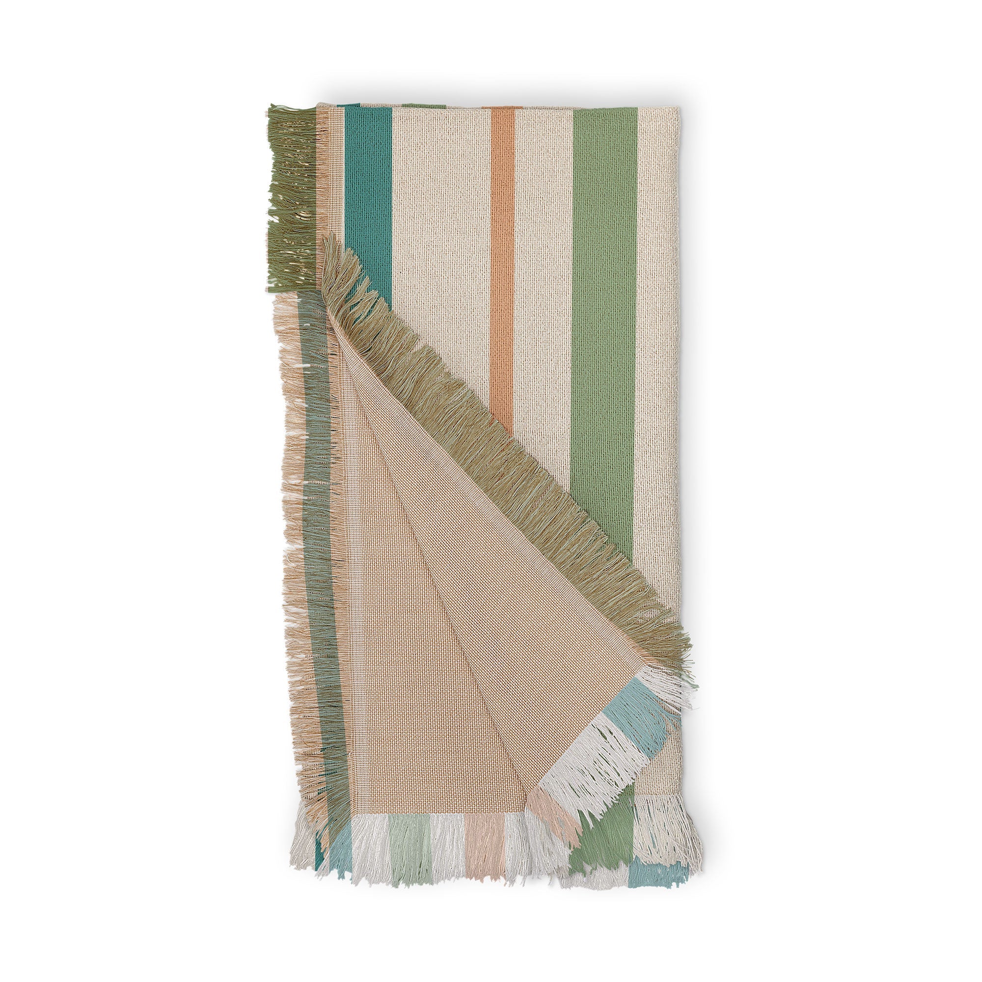 Colour Poems Classic Minimal Stripes II Throw Blanket