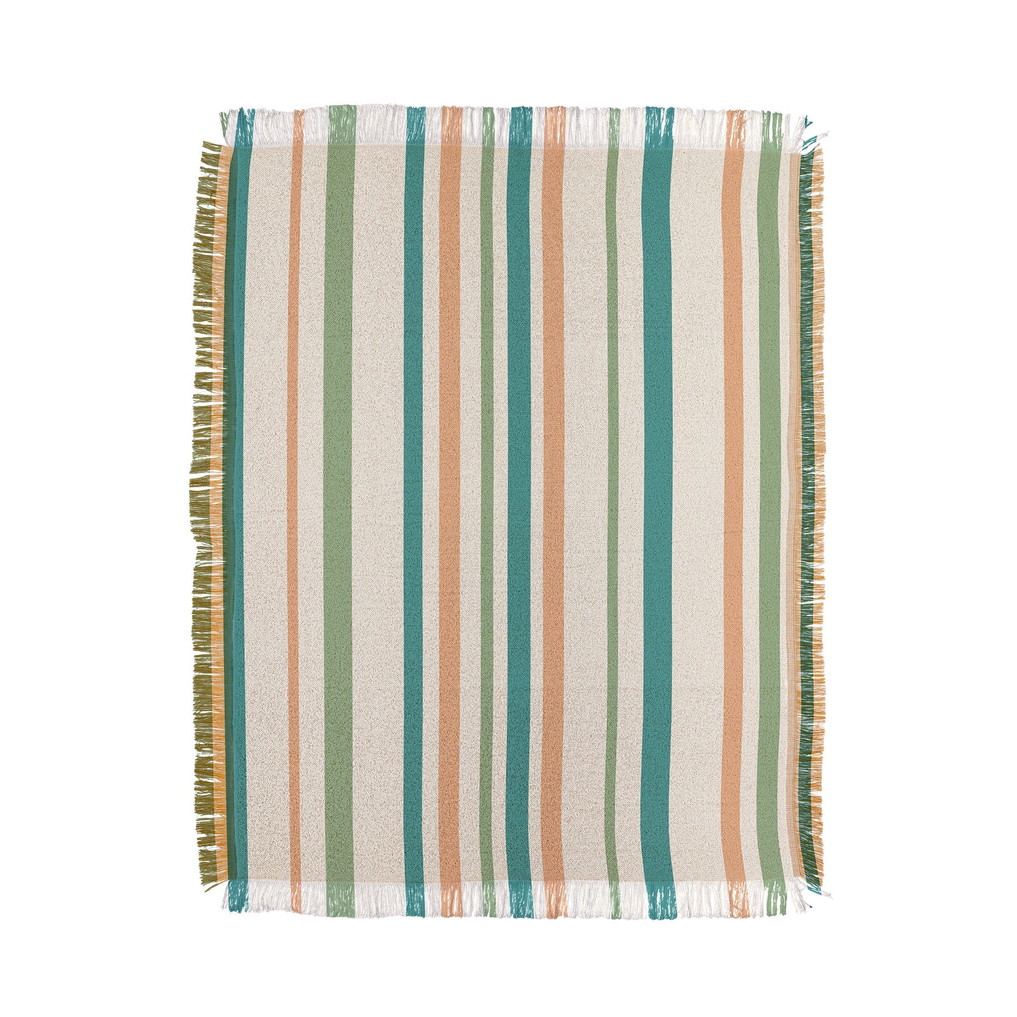 Colour Poems Classic Minimal Stripes II Throw Blanket