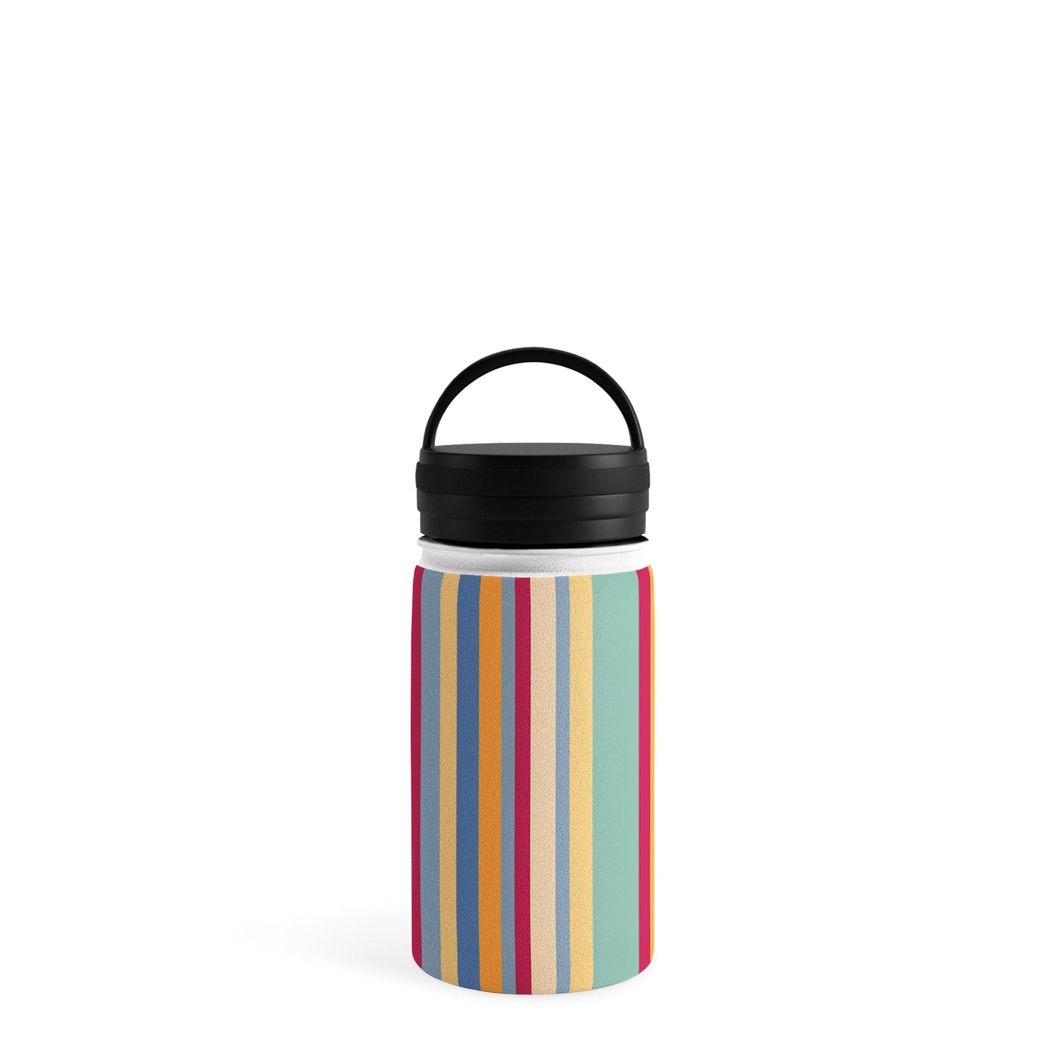 Colour Poems Classic Retro Stripes I Water Bottle