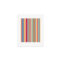 Colour Poems Classic Retro Stripes I Art Print