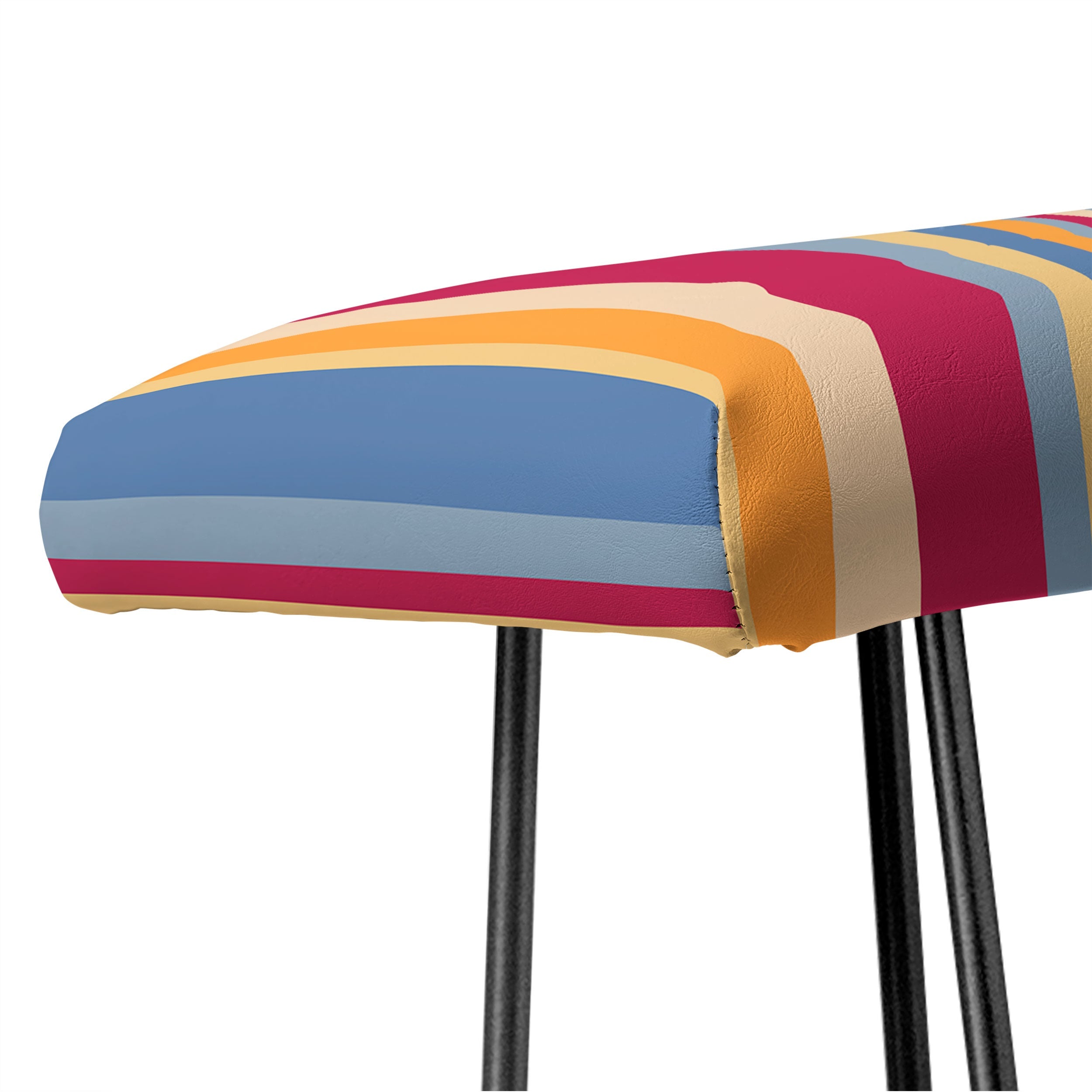Colour Poems Classic Retro Stripes I Bench