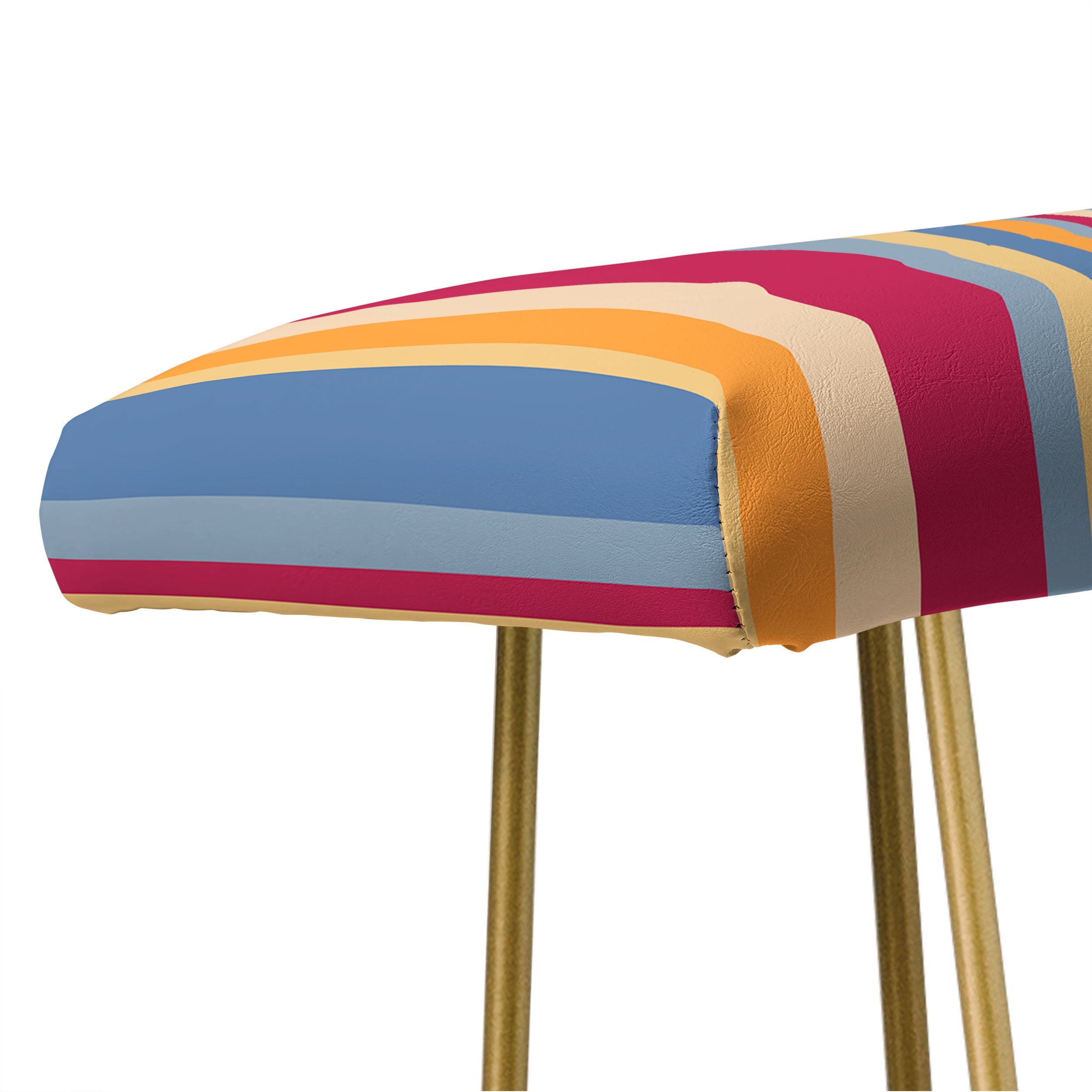 Colour Poems Classic Retro Stripes I Bench