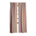 Colour Poems Classic Retro Stripes I Blackout Window Curtain
