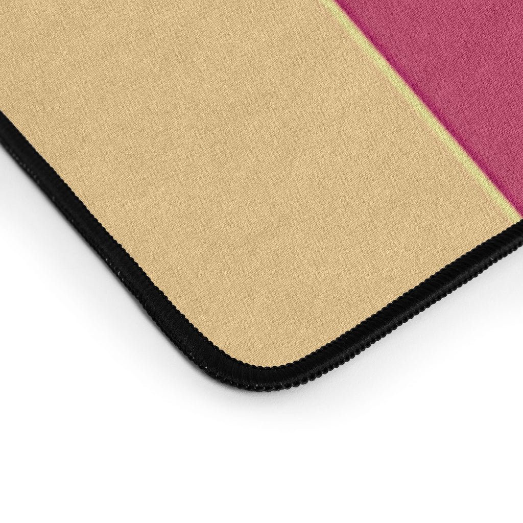 Colour Poems Classic Retro Stripes I Desk Mat