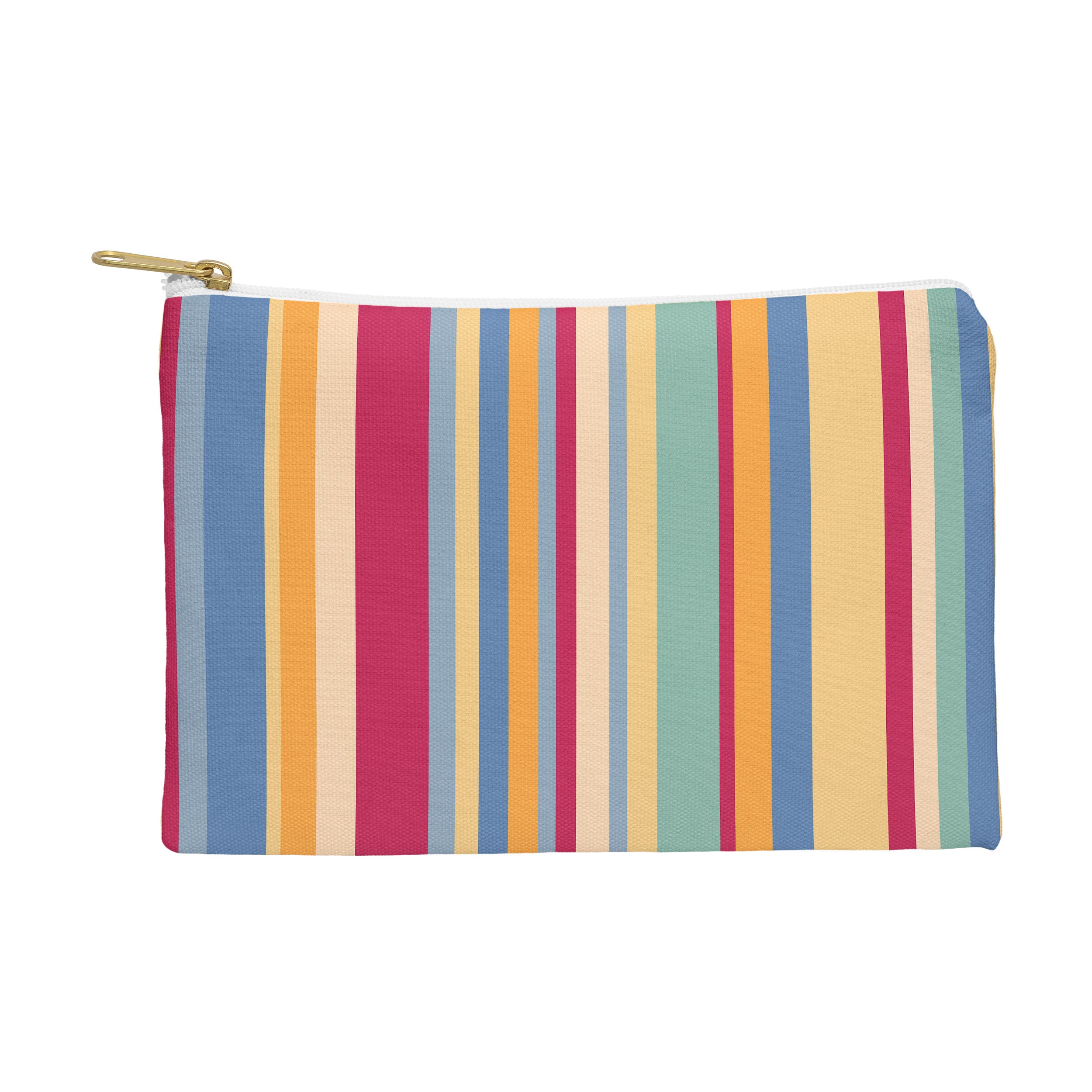 Colour Poems Classic Retro Stripes I Pouch