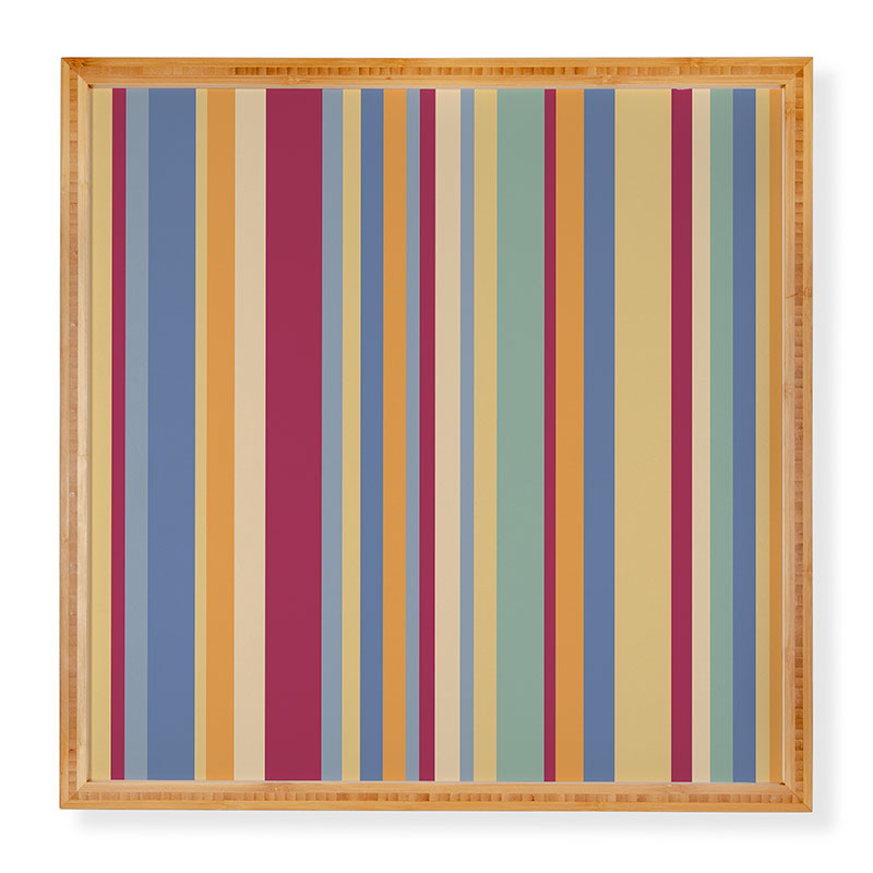 Colour Poems Classic Retro Stripes I Framed Wall Art