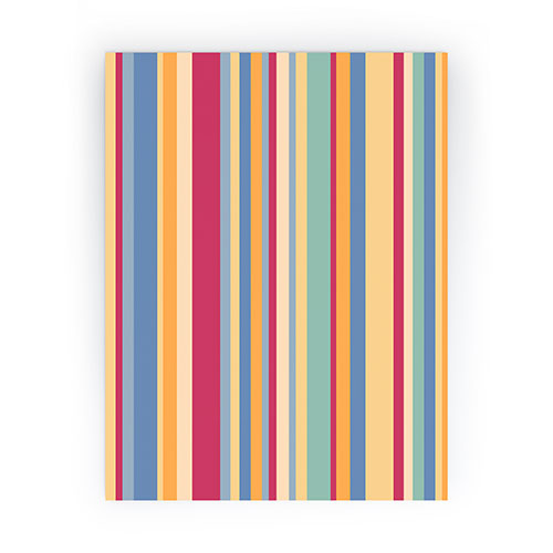 Colour Poems Classic Retro Stripes I Mini Art Print