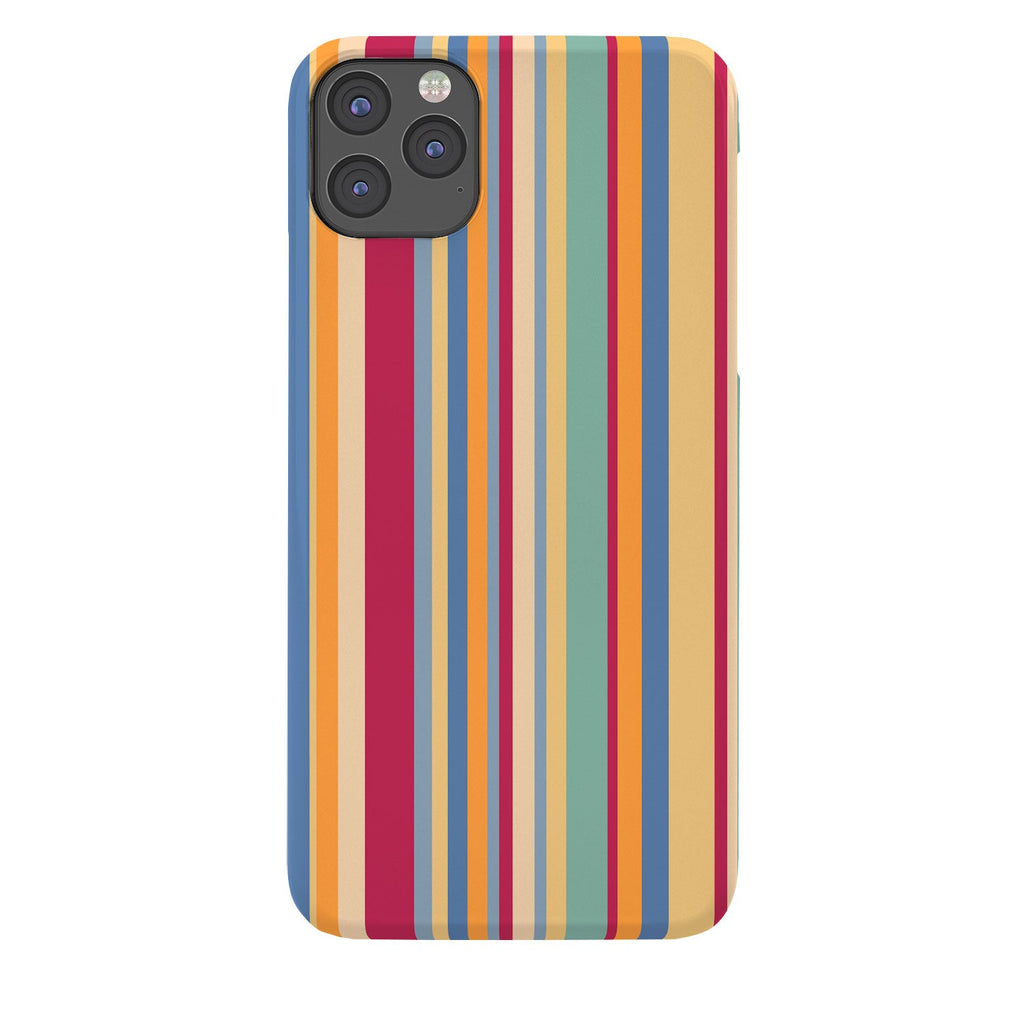 Colour Poems Classic Retro Stripes I Phone Case