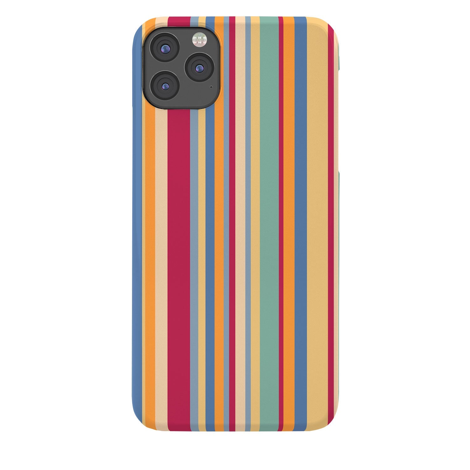 Colour Poems Classic Retro Stripes I Phone Case