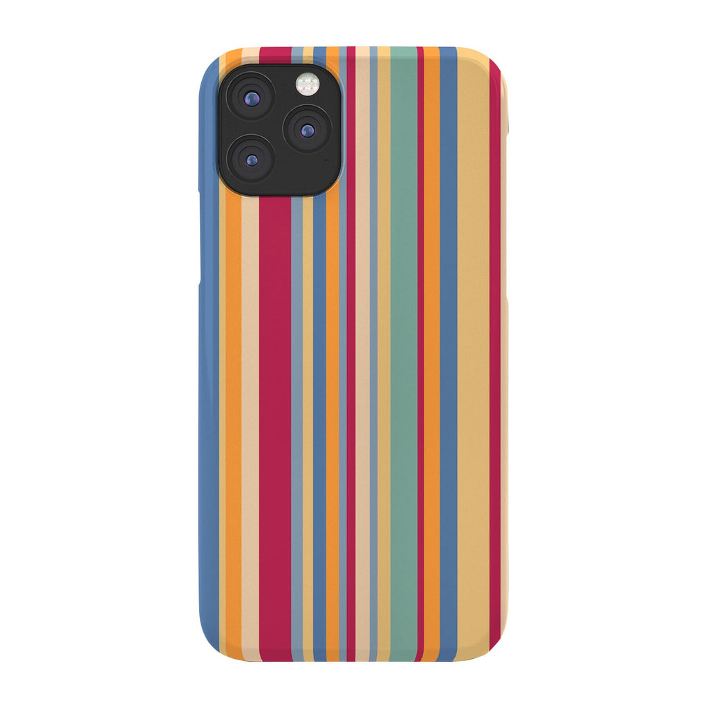 Colour Poems Classic Retro Stripes I Phone Case