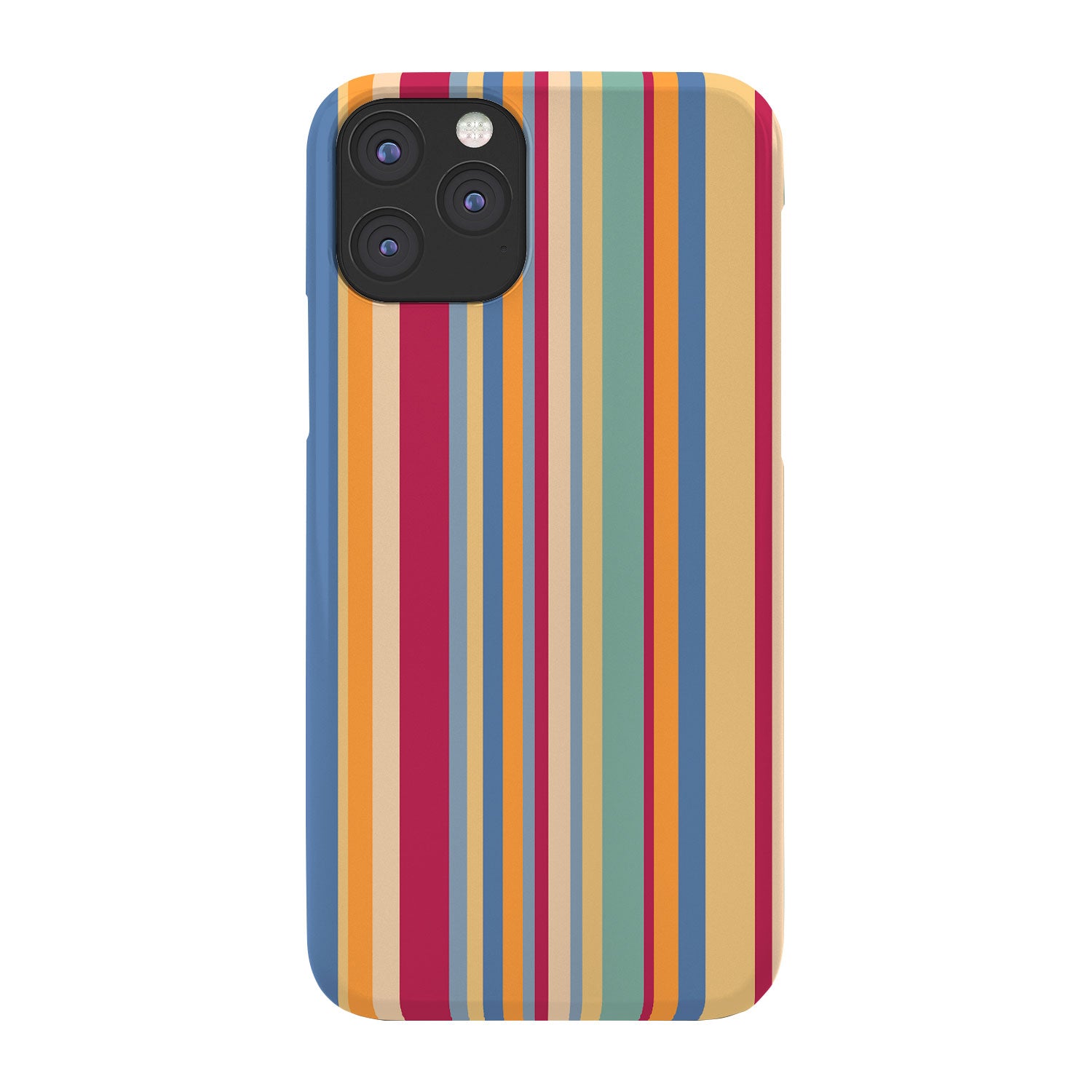 Colour Poems Classic Retro Stripes I Phone Case