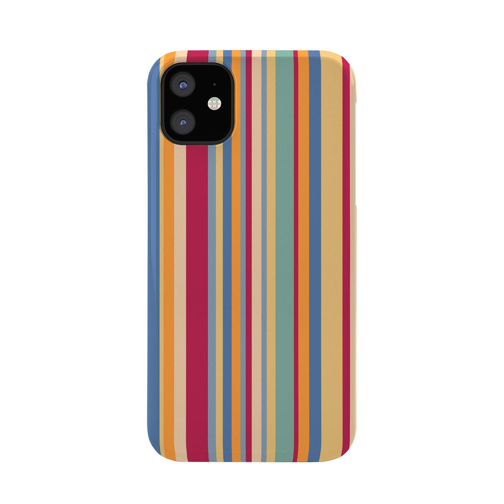 Colour Poems Classic Retro Stripes I Phone Case