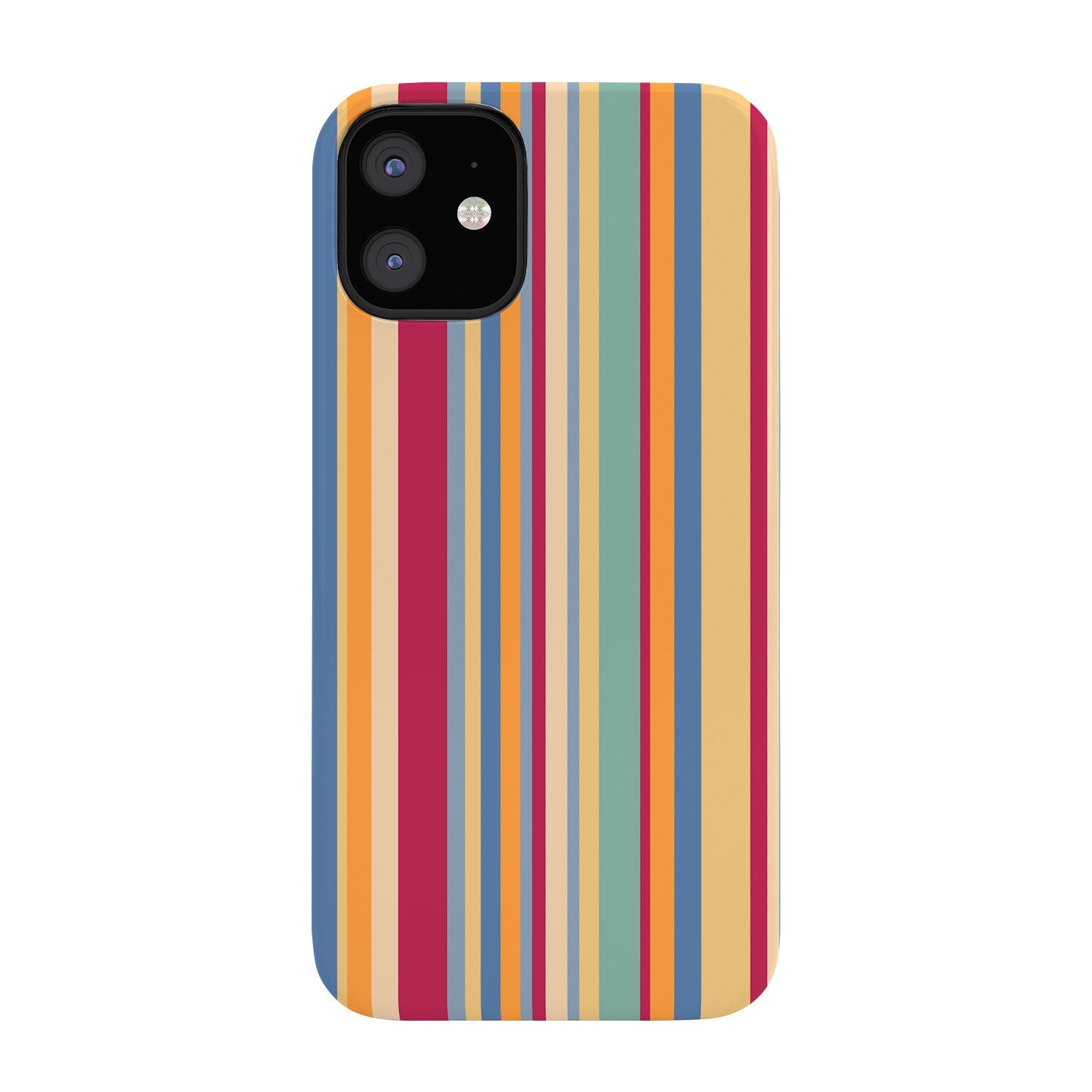 Colour Poems Classic Retro Stripes I Phone Case