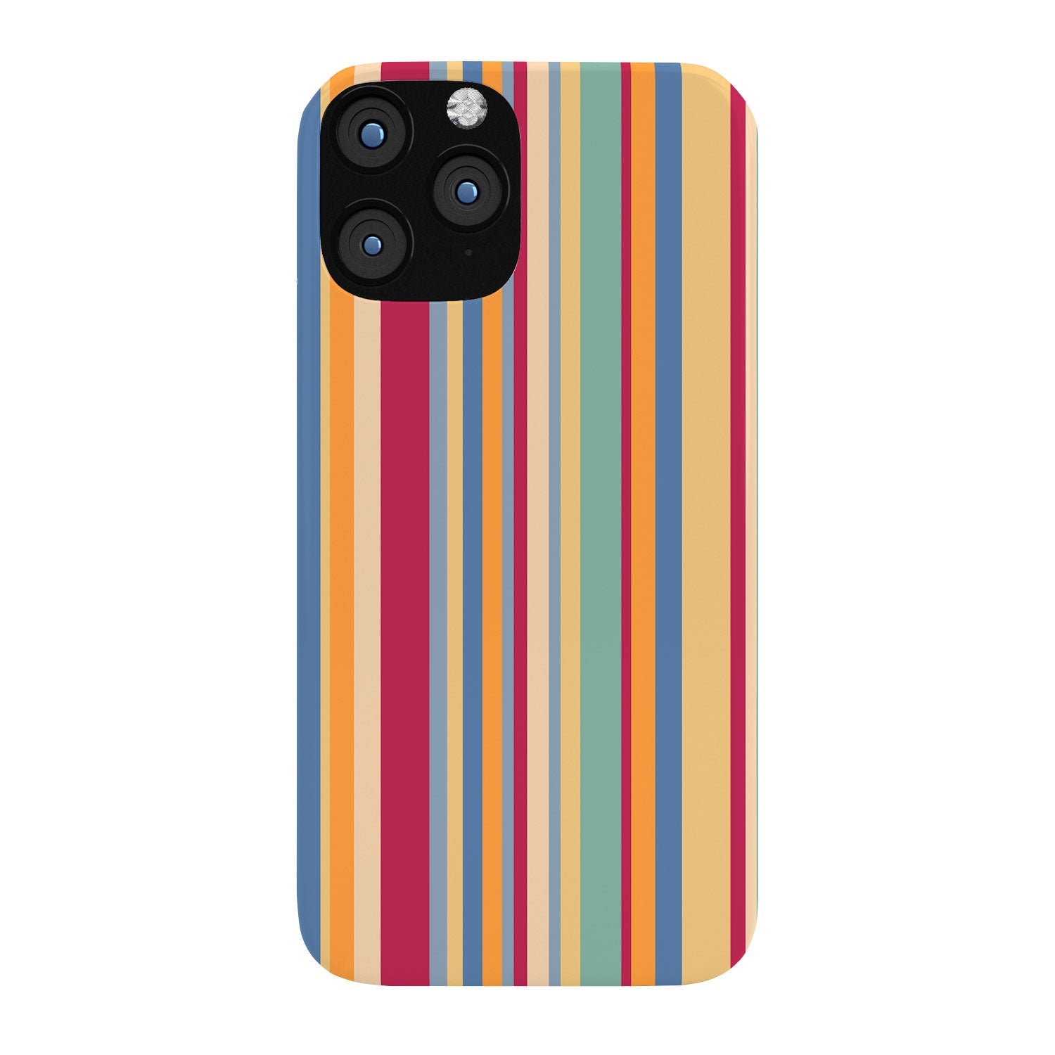 Colour Poems Classic Retro Stripes I Phone Case