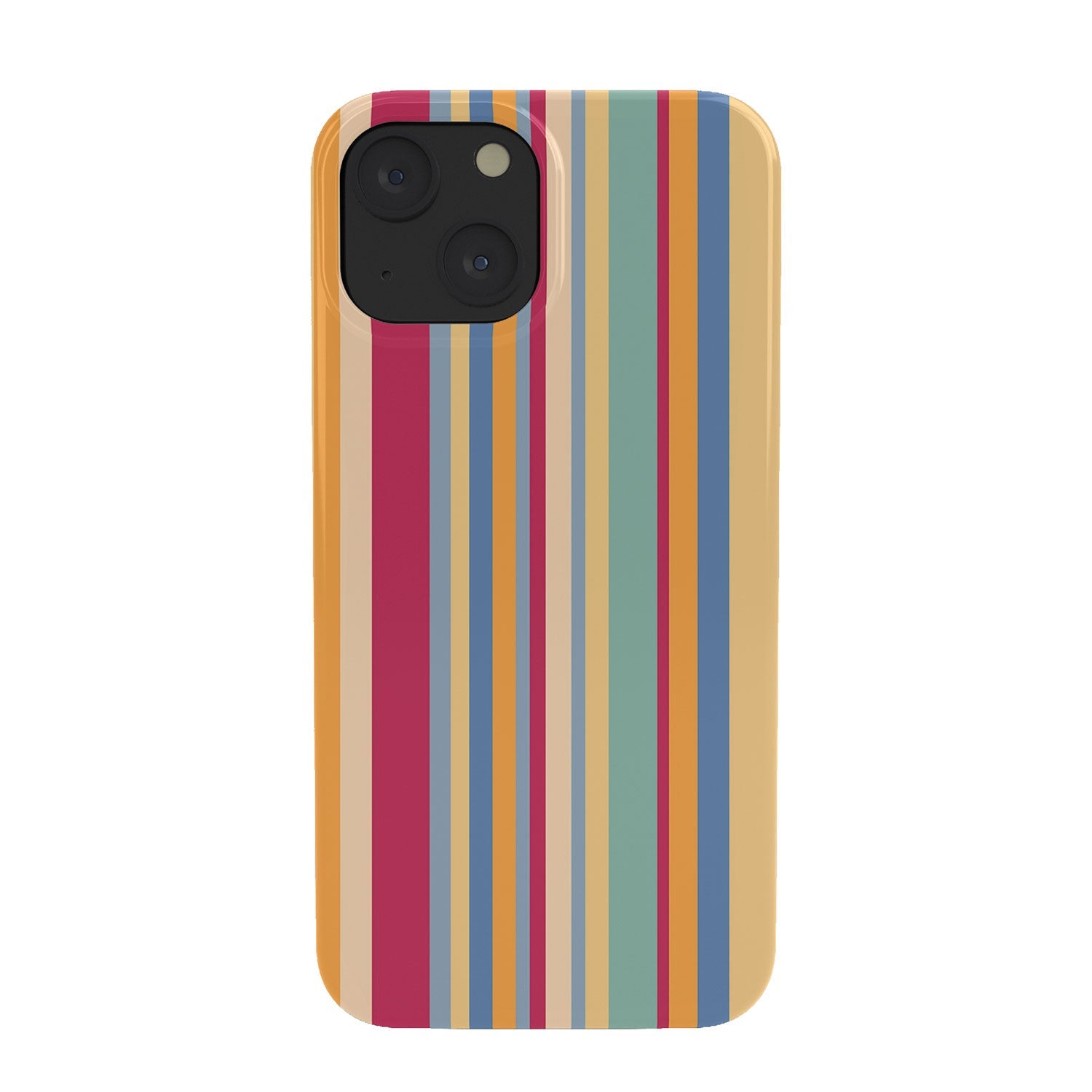 Colour Poems Classic Retro Stripes I Phone Case