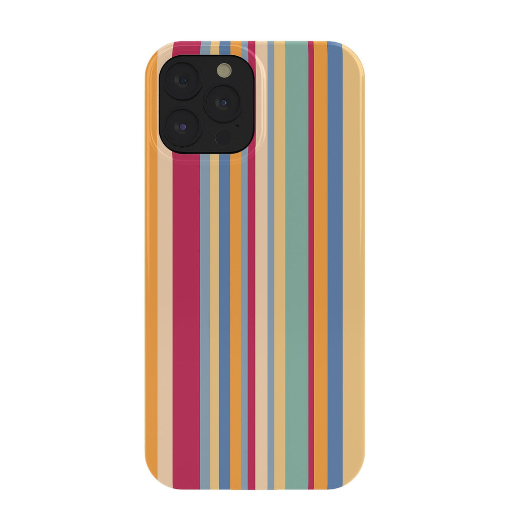 Colour Poems Classic Retro Stripes I Phone Case