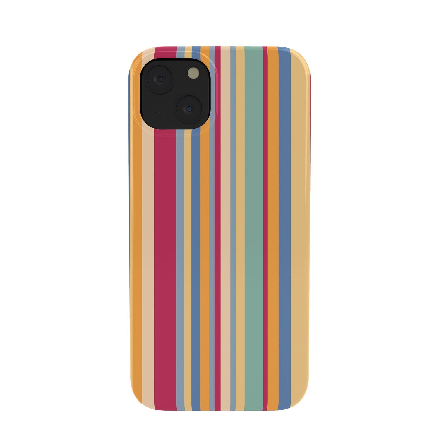 Colour Poems Classic Retro Stripes I Phone Case