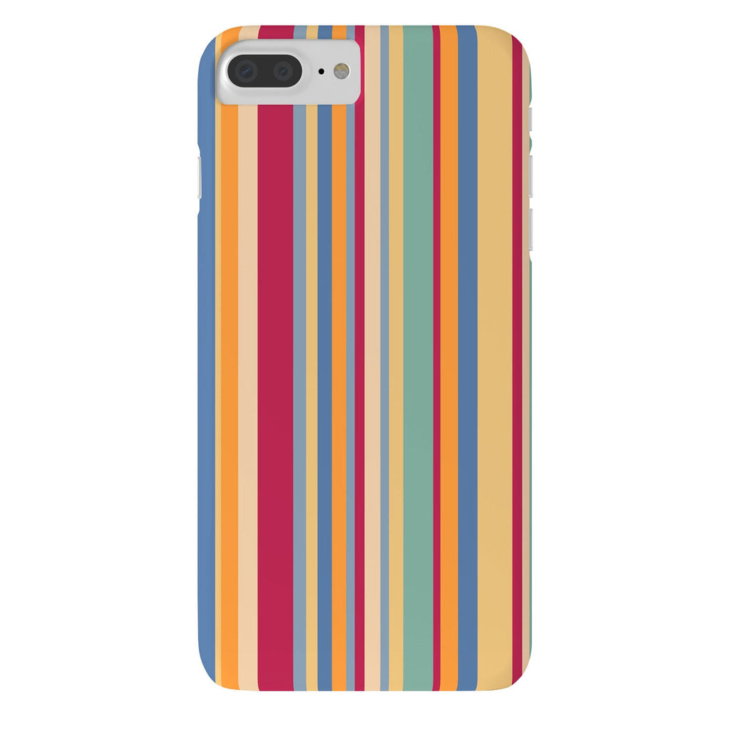 Colour Poems Classic Retro Stripes I Phone Case