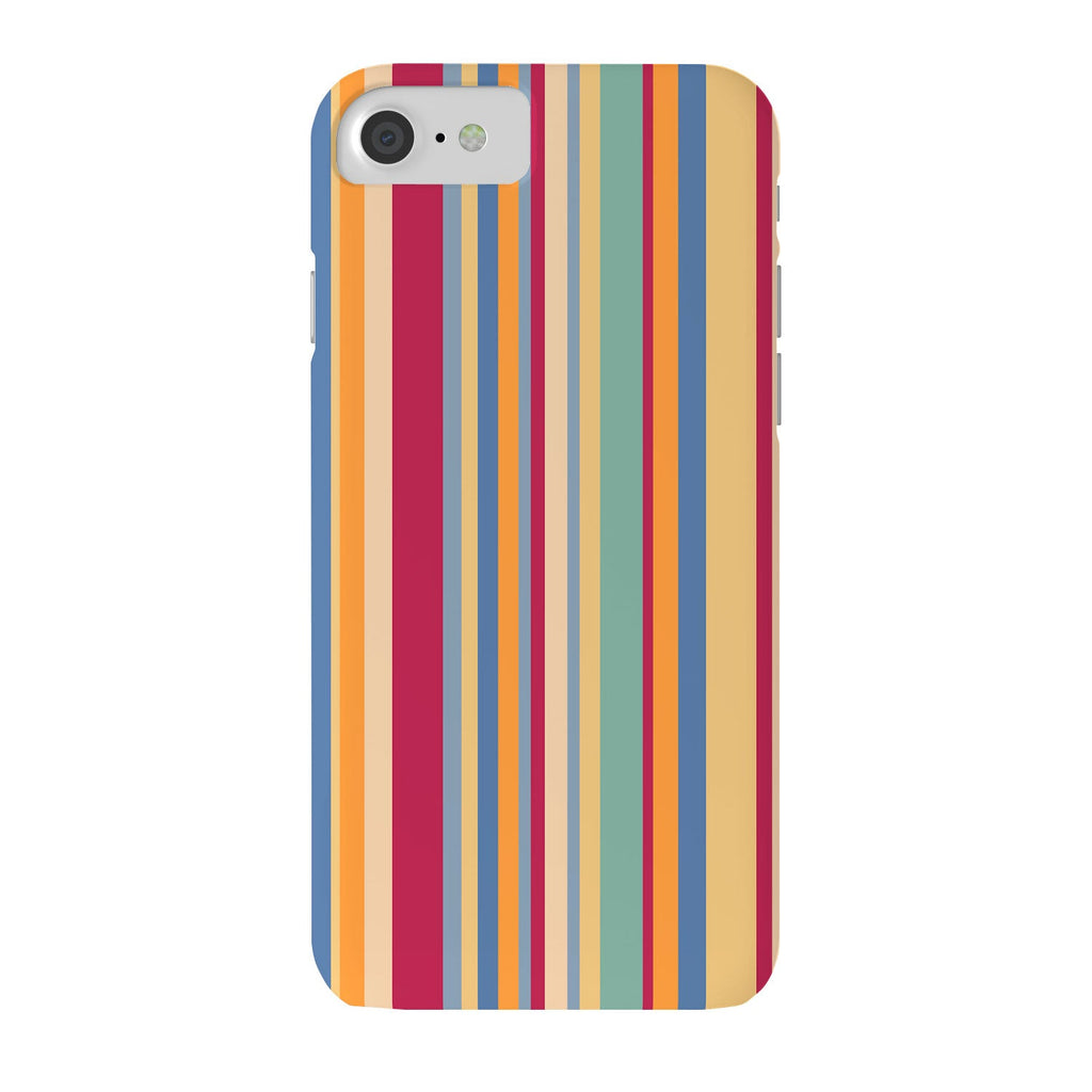 Colour Poems Classic Retro Stripes I Phone Case