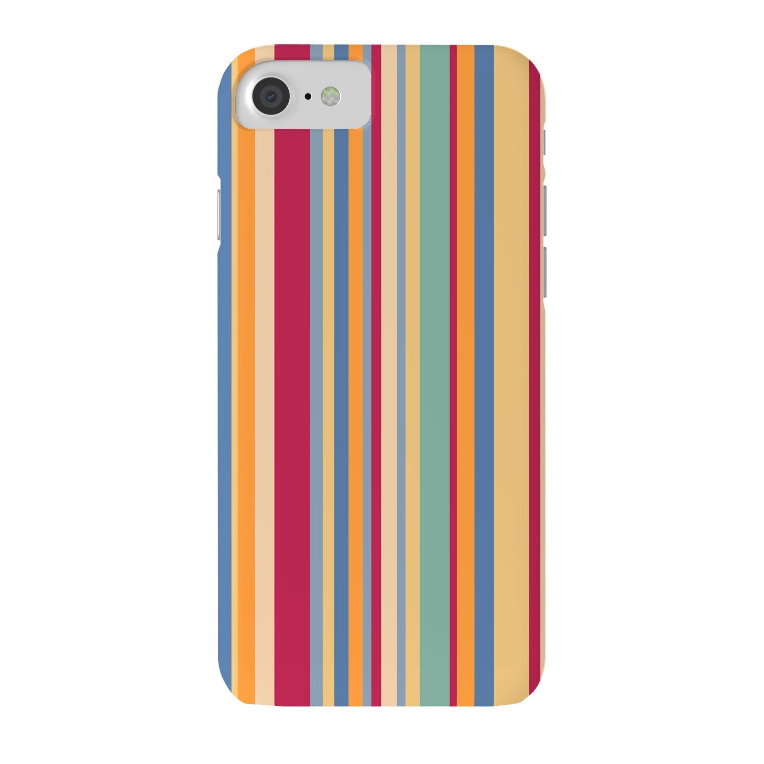 Colour Poems Classic Retro Stripes I Phone Case