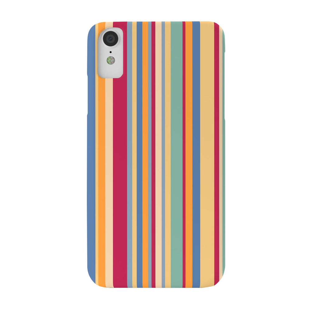 Colour Poems Classic Retro Stripes I Phone Case