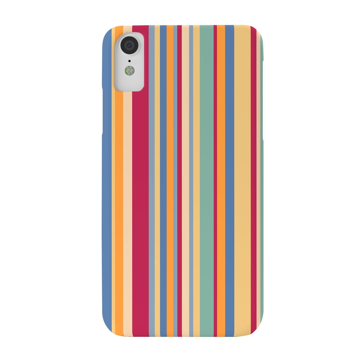 Colour Poems Classic Retro Stripes I Phone Case