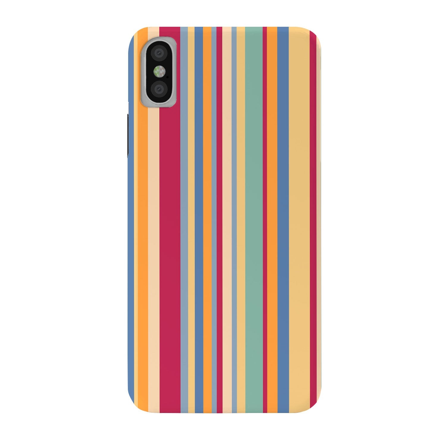 Colour Poems Classic Retro Stripes I Phone Case