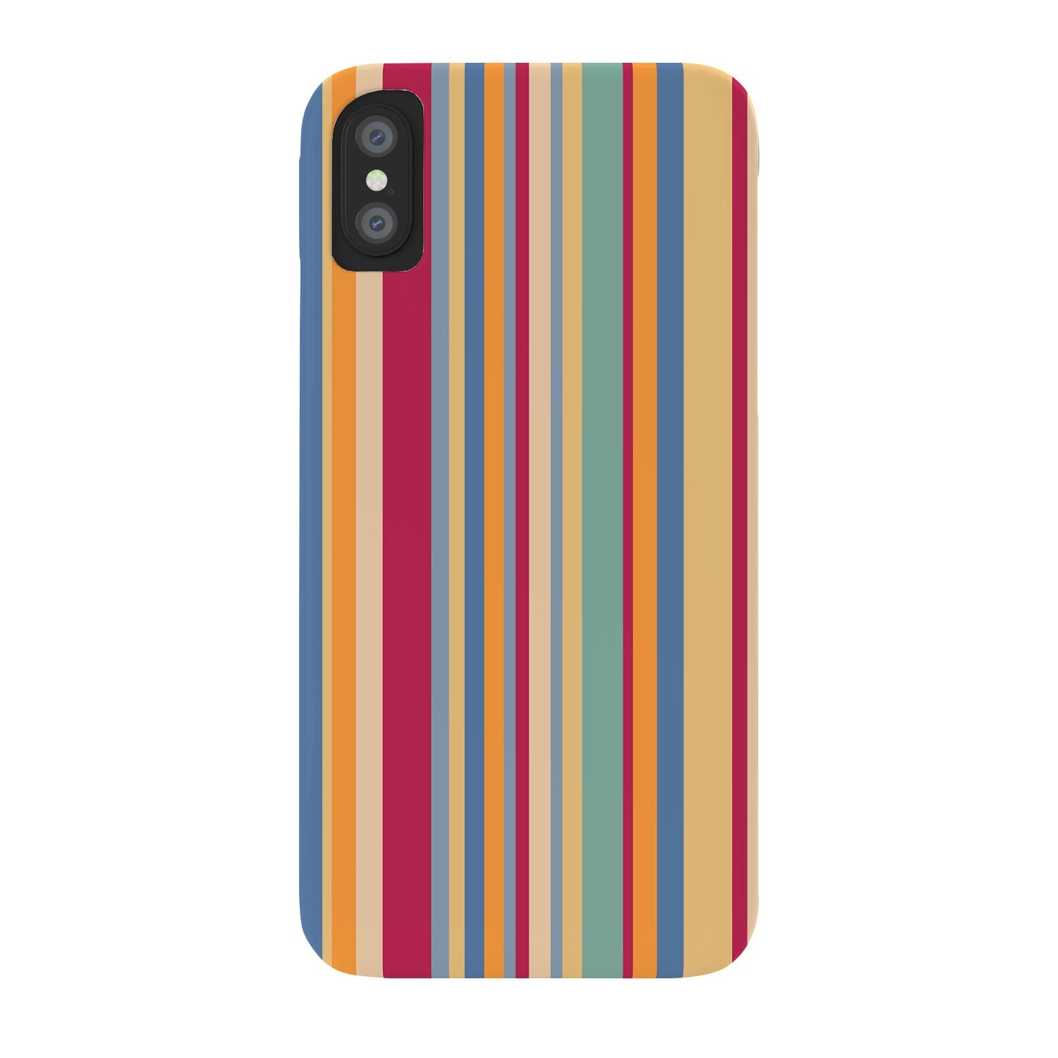 Colour Poems Classic Retro Stripes I Phone Case