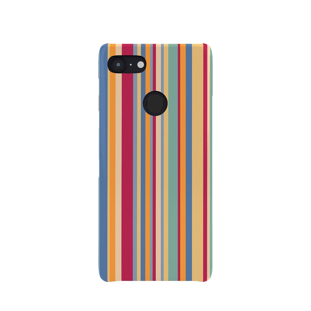 Colour Poems Classic Retro Stripes I Phone Case